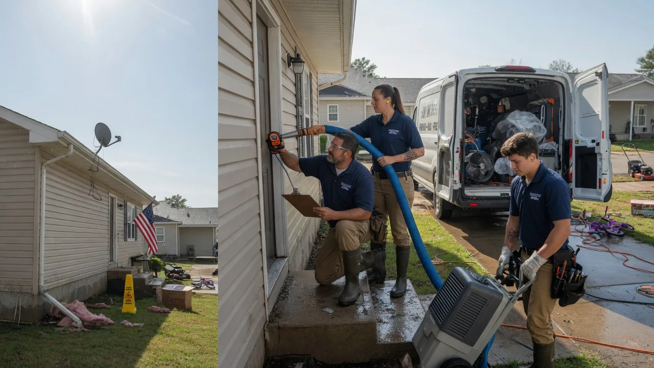 Ceiling Water Damage Restoration in Morgantown, PA near me
